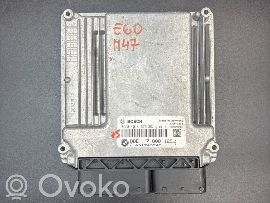 BMW 5 E60 E61 Motorsteuergerät/-modul 