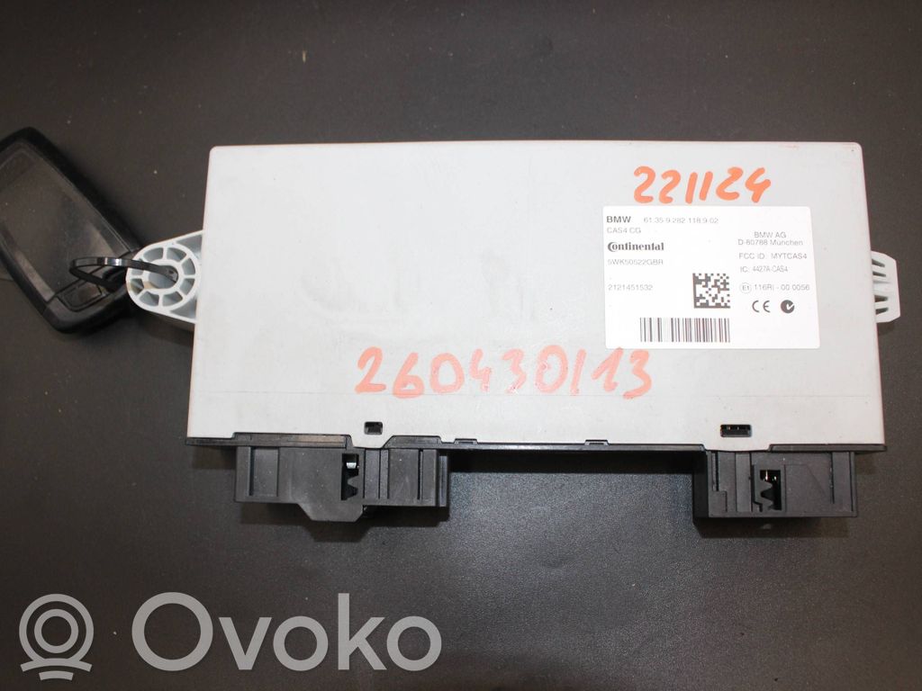 BMW 5 F10 F11 Moduł / Sterownik CAS 