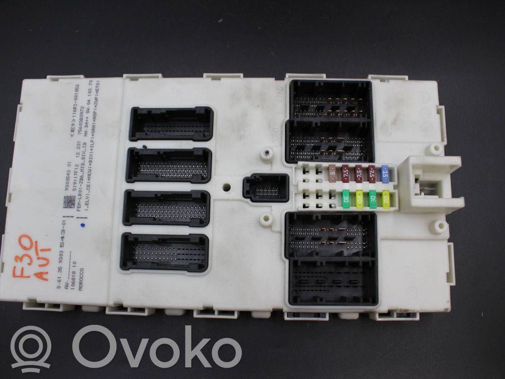 BMW 3 F30 F35 F31 Moduł / Sterownik komfortu 