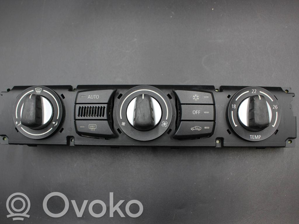 BMW 5 E60 E61 Climate control unit 