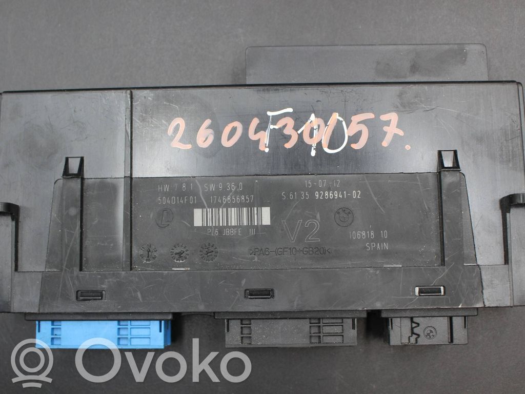 BMW 5 F10 F11 Komforto modulis 