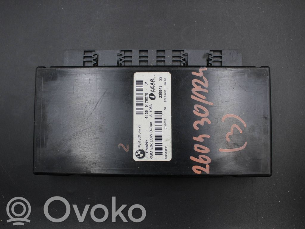 BMW 5 E60 E61 Komforto modulis 