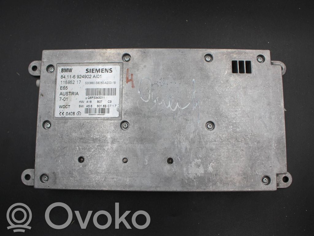 BMW 7 E65 E66 Phone control unit/module 