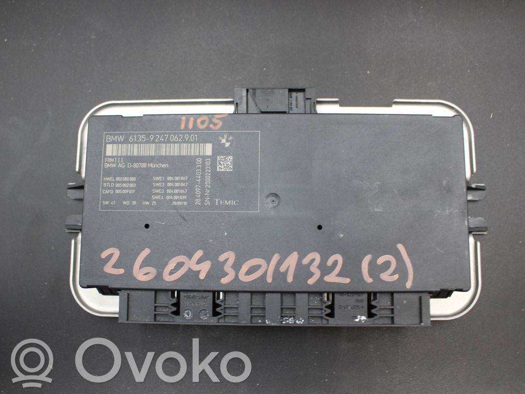BMW 5 F10 F11 Módulo de luz LCM 