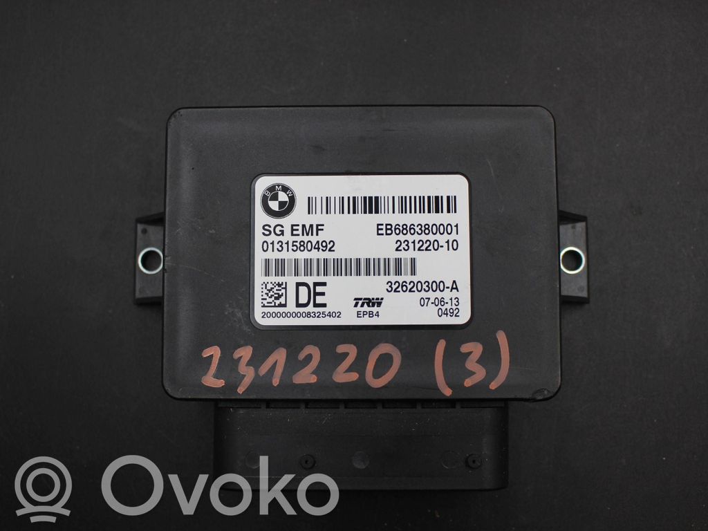 BMW X3 F25 Moduł / Sterownik hamulca ręcznego 