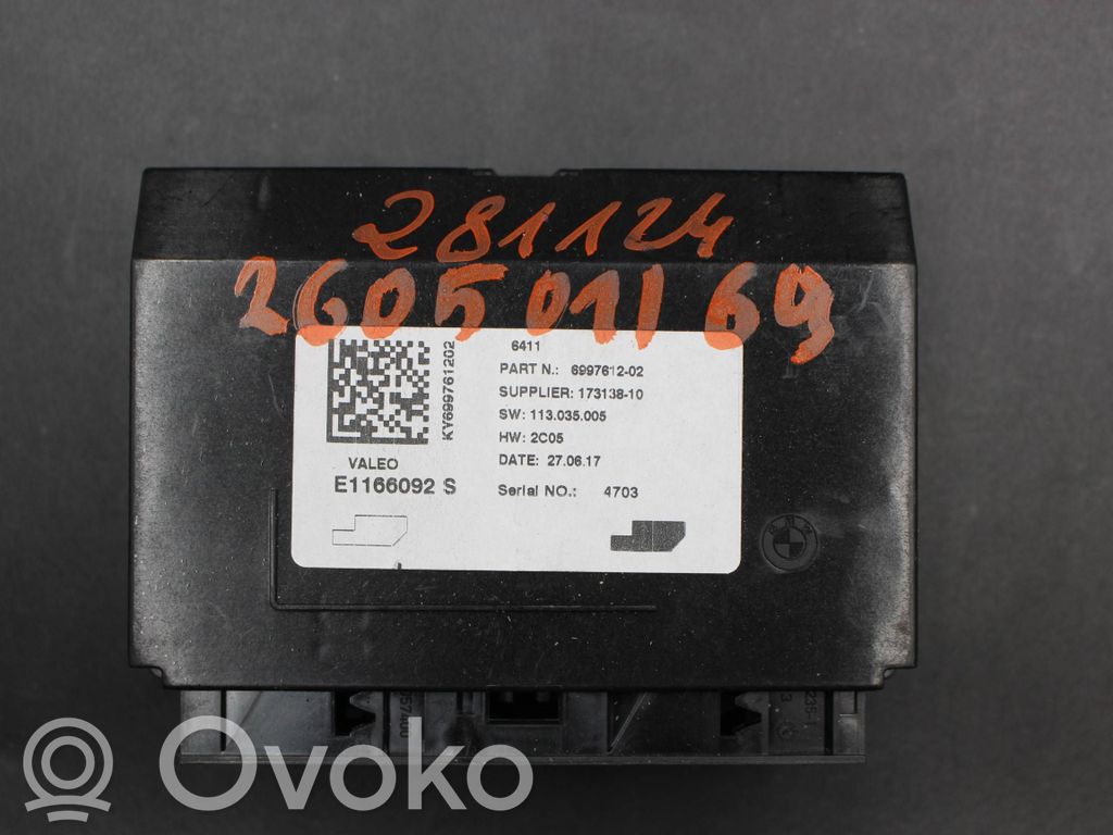 BMW X1 F48 F49 Unitate control climatizare 