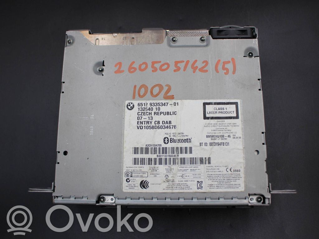 Panel / Radioodtwarzacz CD/DVD/GPS   9335347,13264010,96024679