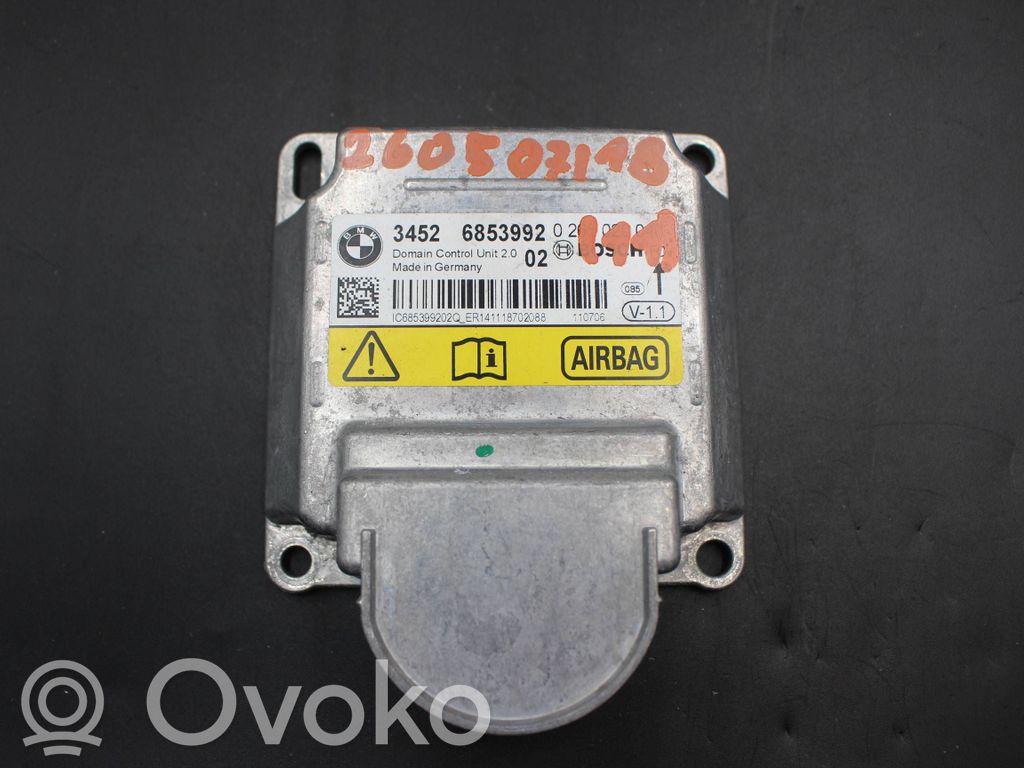 BMW X3 F25 Sterownik / Moduł Airbag 