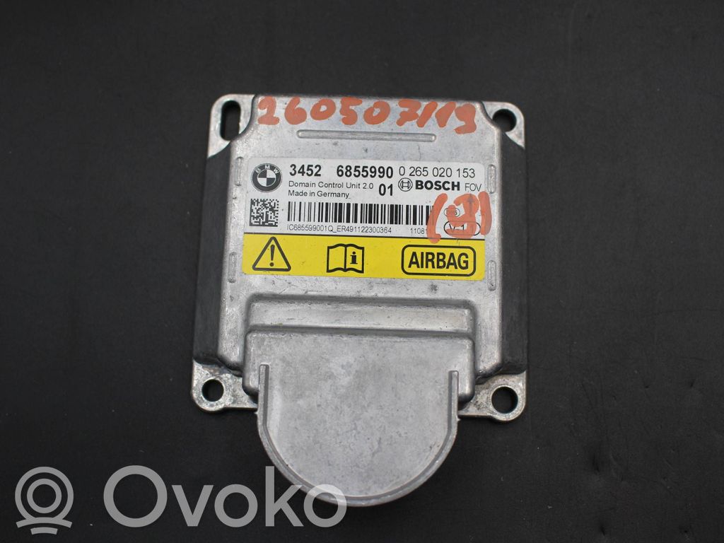 Sterownik / Moduł Airbag   6855990,0265020153