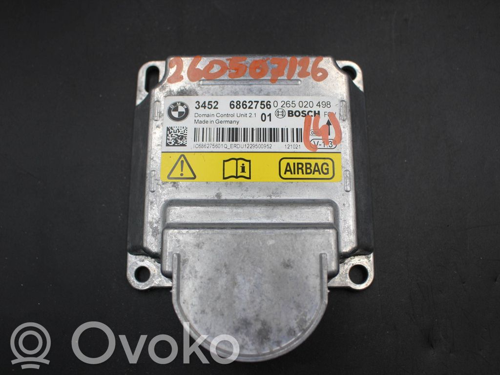 BMW 3 F30 F35 F31 Module de contrôle airbag 