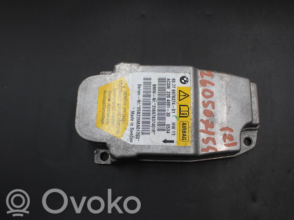 BMW 5 E60 E61 Airbag control unit/module 
