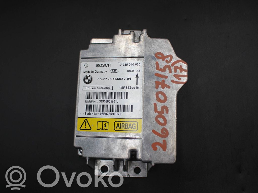 BMW 3 E90 E91 Airbag control unit/module 