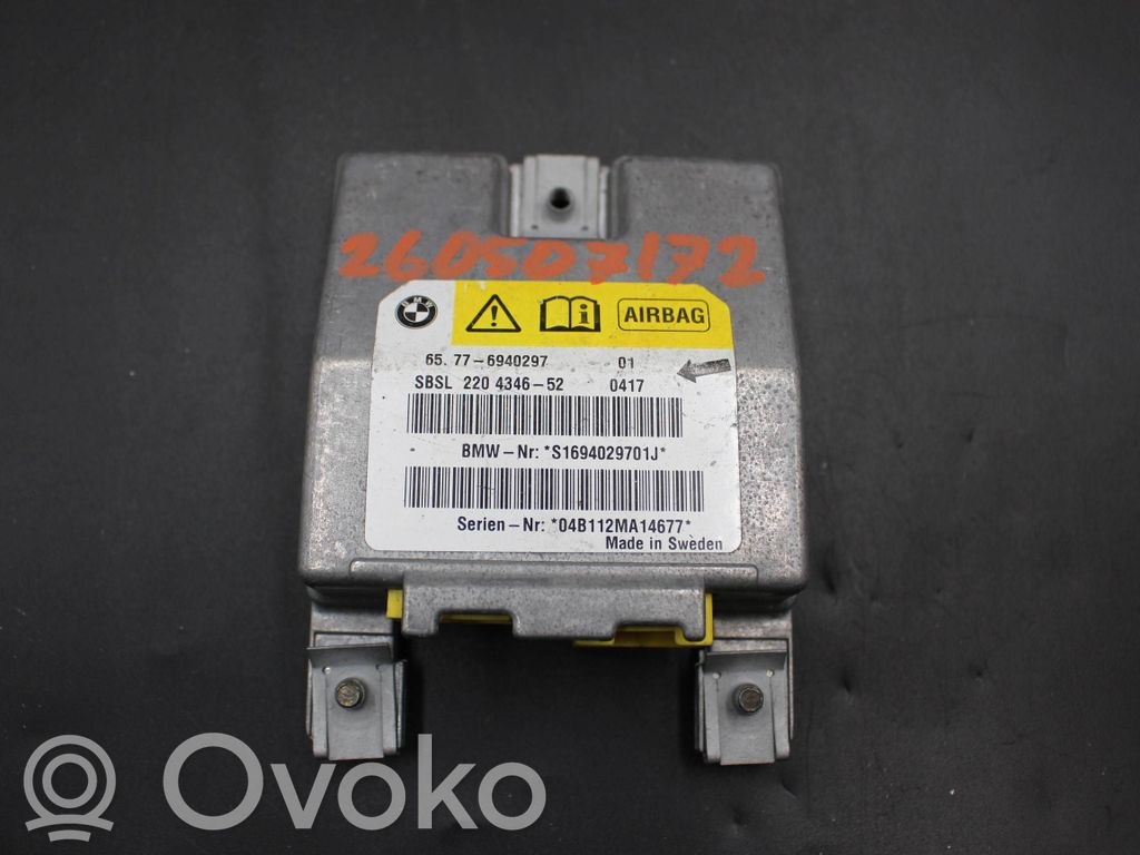 BMW 5 E60 E61 Airbag control unit/module 