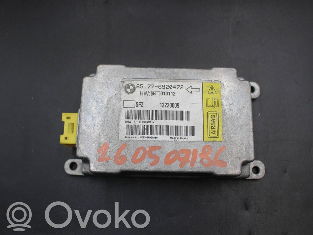 BMW 7 E65 E66 Airbag control unit/module 