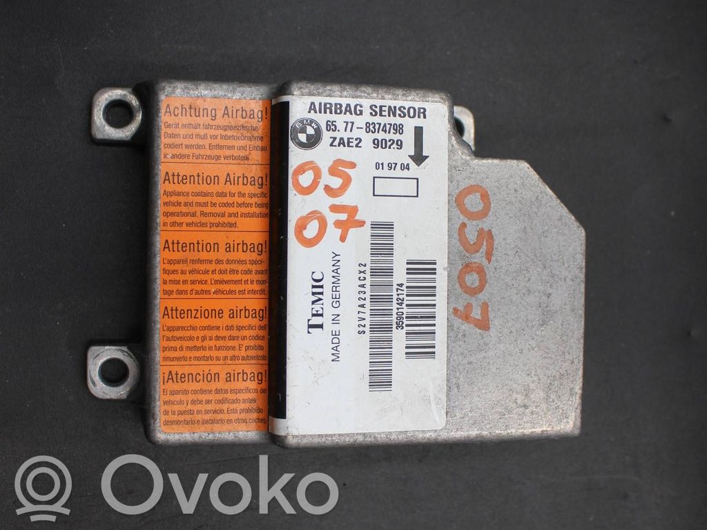 BMW 3 E36 Airbag control unit/module 