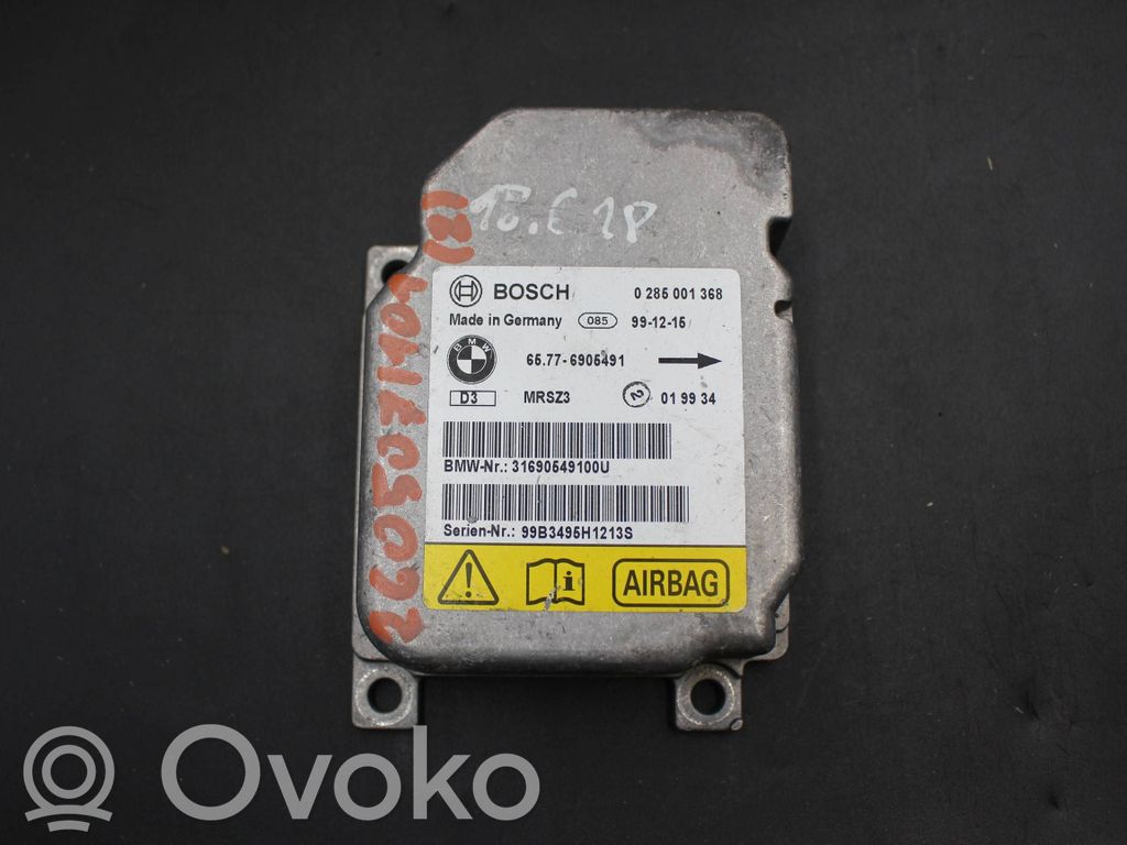 Airbag control unit/module   6905491,0285001368,31690549100U