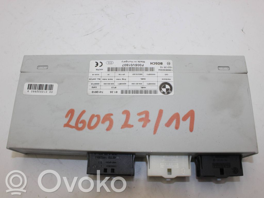 Sterownik / Moduł elektrycznej klapy tylnej / bagażnika   7412610,000007C8,006005000,000005,909995F