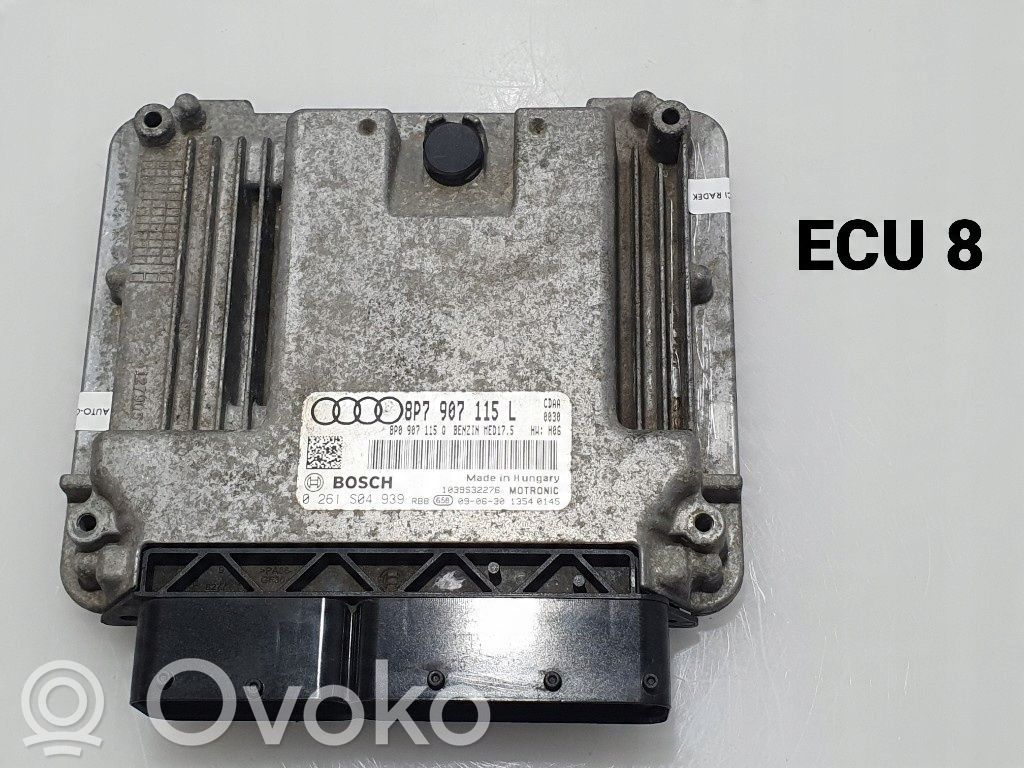 Audi A3 S3 8P Engine control unit/module 