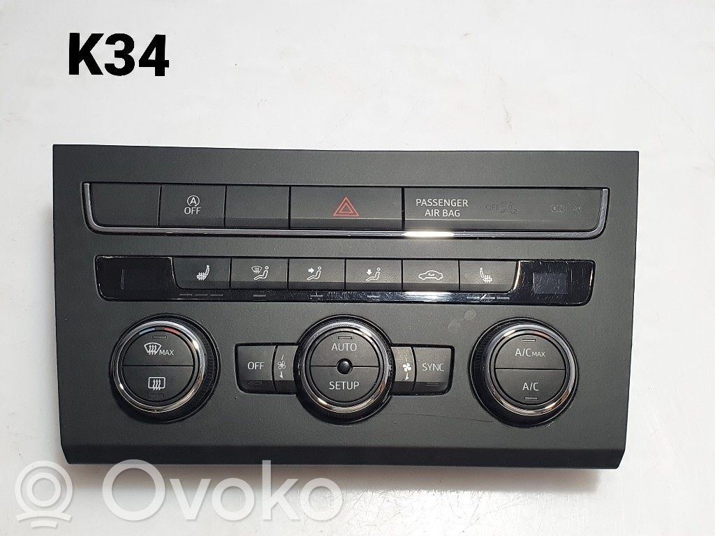 Seat Leon (5F) Climate control unit 