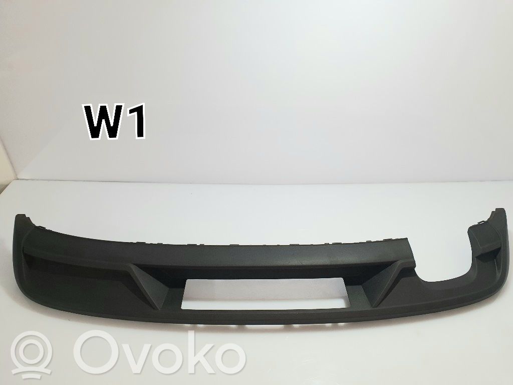 Audi A3 S3 8V Moldura inferior del parachoques trasero 