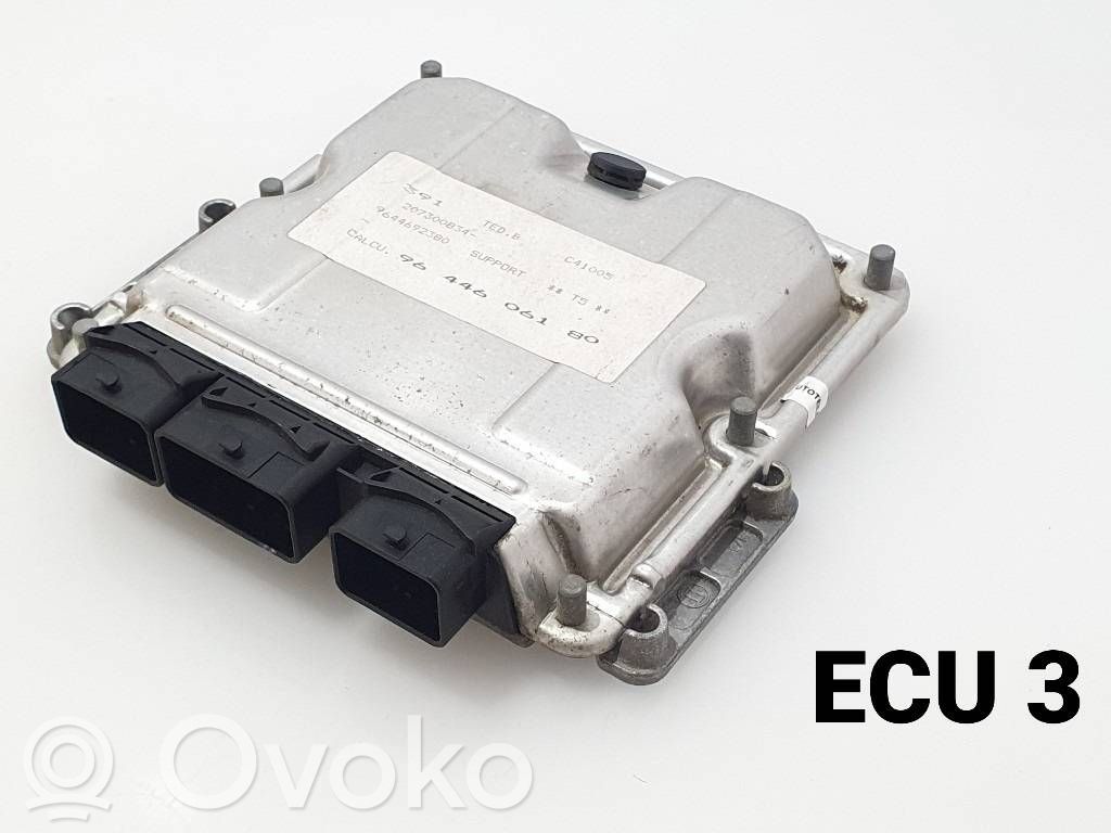 Peugeot 307 Unidad de control/módulo del motor 