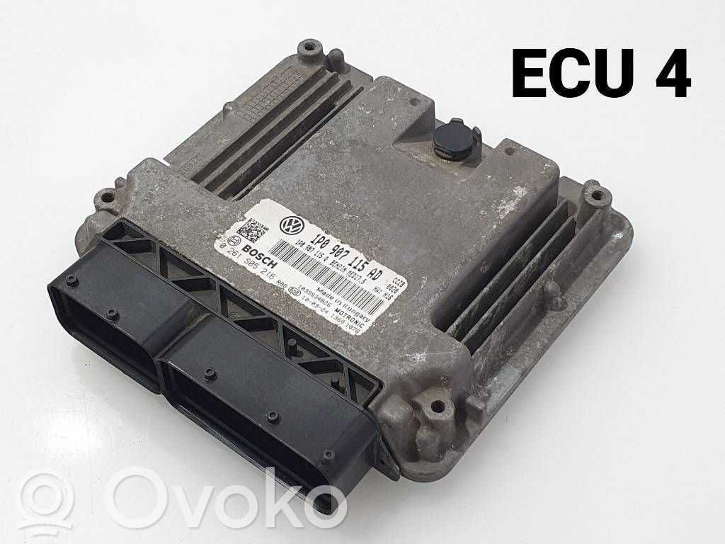 Seat Leon (1P) Variklio valdymo blokas 