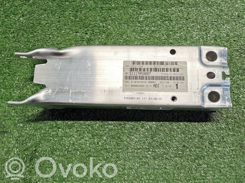 BMW 1 F40 Odbój / Amortyzator zderzaka przedniego 