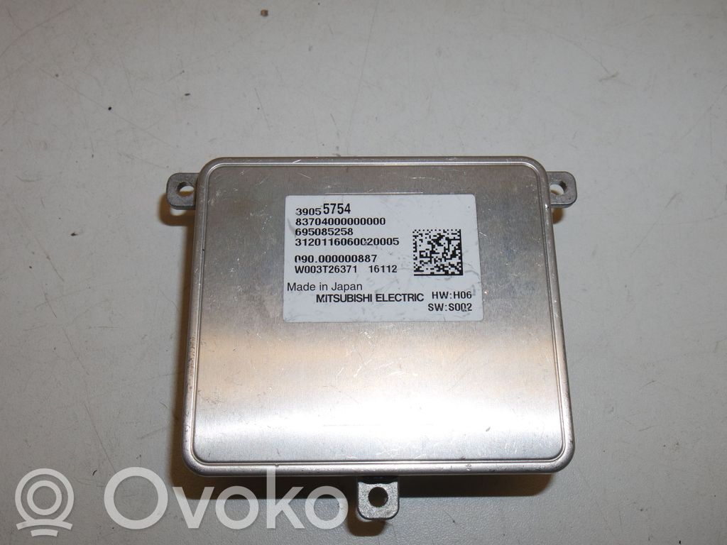Opel Astra K LED ballast control module 