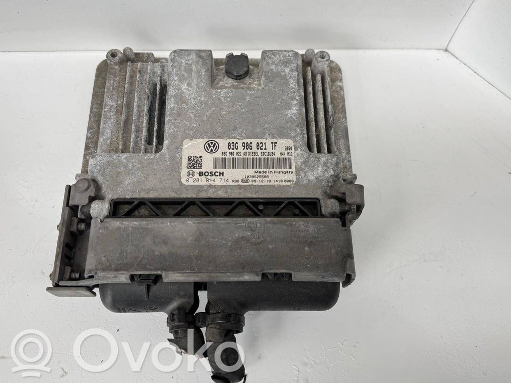 Skoda Octavia Mk2 (1Z) Unitate/modul de control motor 