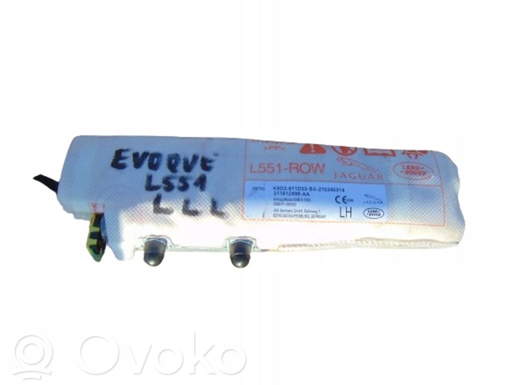 Land Rover Range Rover Evoque L551 Kurtyna airbag 