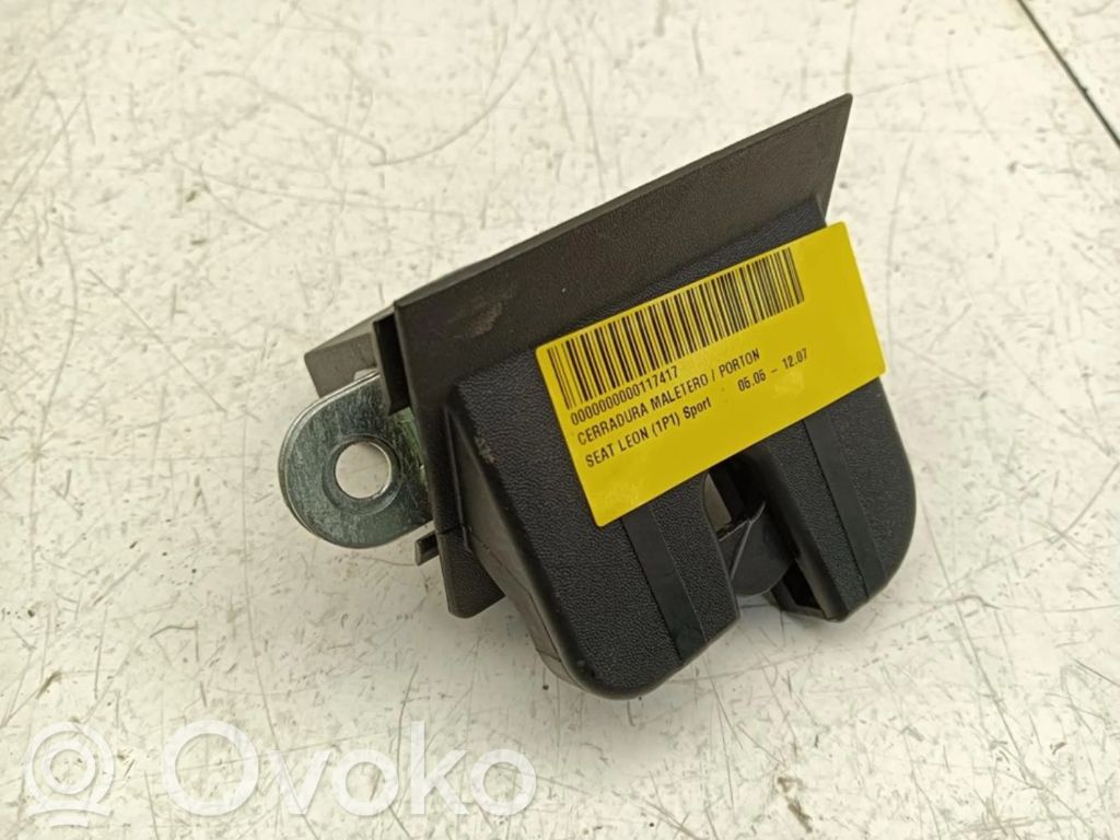 Seat Leon (1P) Zamek klapy tylnej / bagażnika 