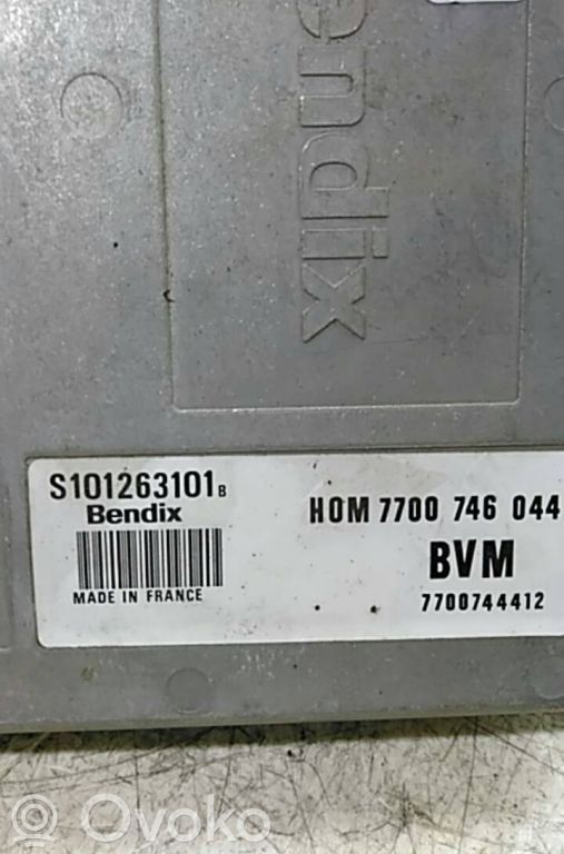 Engine control unit/module   HOM7700746044,S101263101