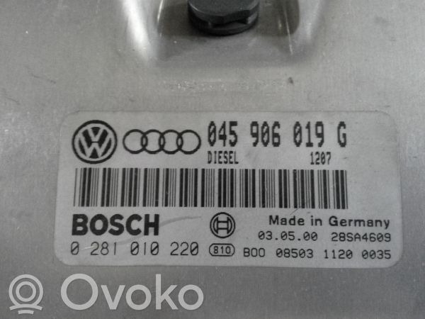 Variklio valdymo blokas   BOSCH,0281010220,045906019G
