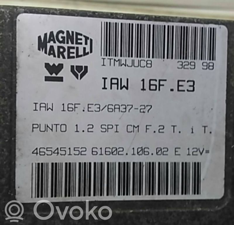Fiat Punto (176) Dzinēja vadības bloks 