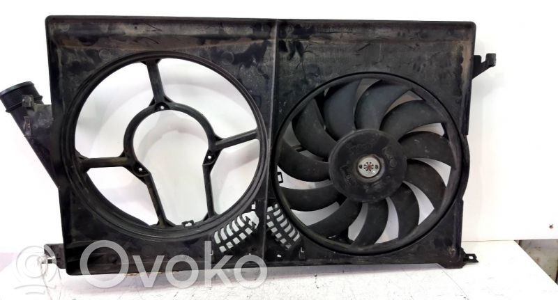 Opel Vectra C Elektrinis radiatorių ventiliatorius 