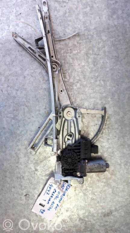Opel Astra G Front window lifting mechanism without motor 