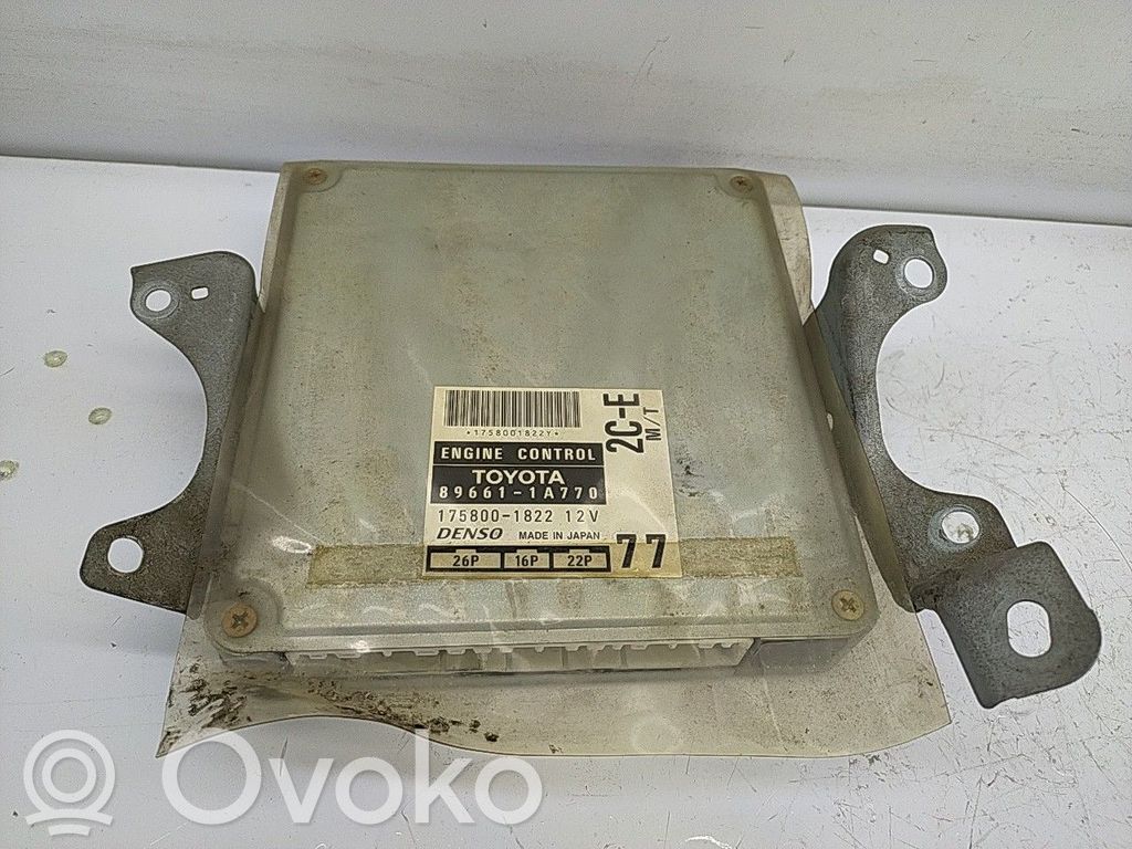 Moottorin ohjainlaite/moduuli   896611A770,1758001822