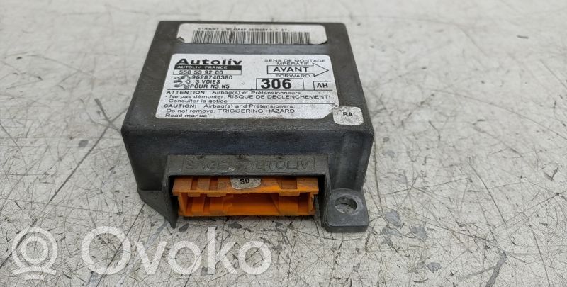 Airbag control unit/module   550539200,9628740380