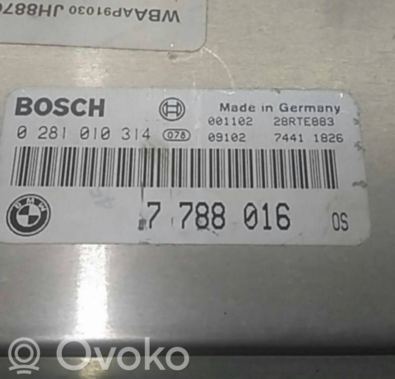 Variklio valdymo blokas   0281010314,BOSCH