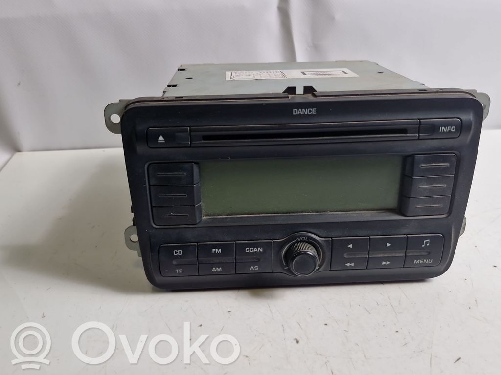 Skoda Octavia Mk2 (1Z) Unitate principală radio/CD/DVD/GPS 