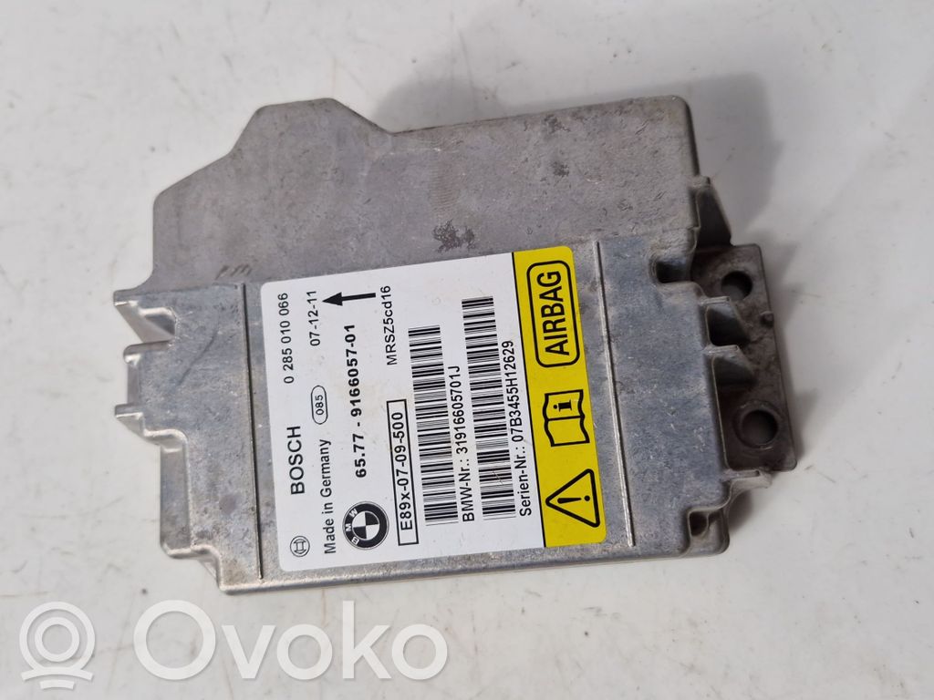 Airbag control unit/module   9166057,0285010066,31916605701J,07B3455H12629