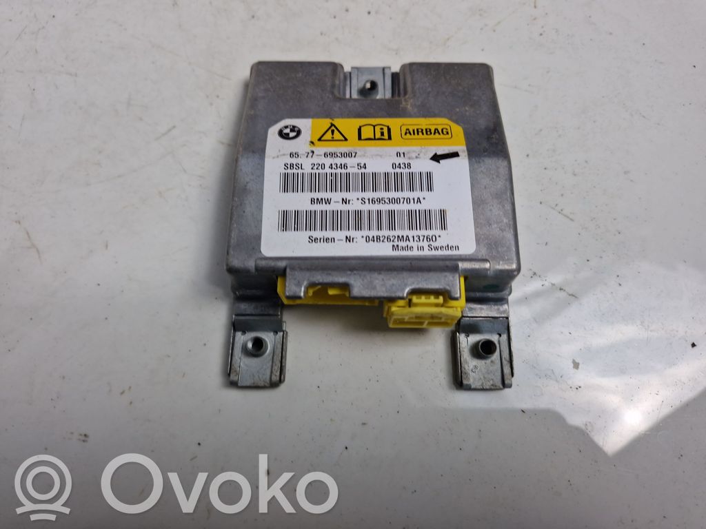 Module de contrôle airbag   6953007,220434654,S1695300701A