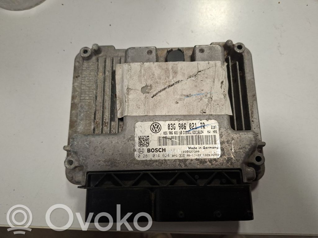 Engine control unit/module   03G906021AB,03G906021TR,0281014624