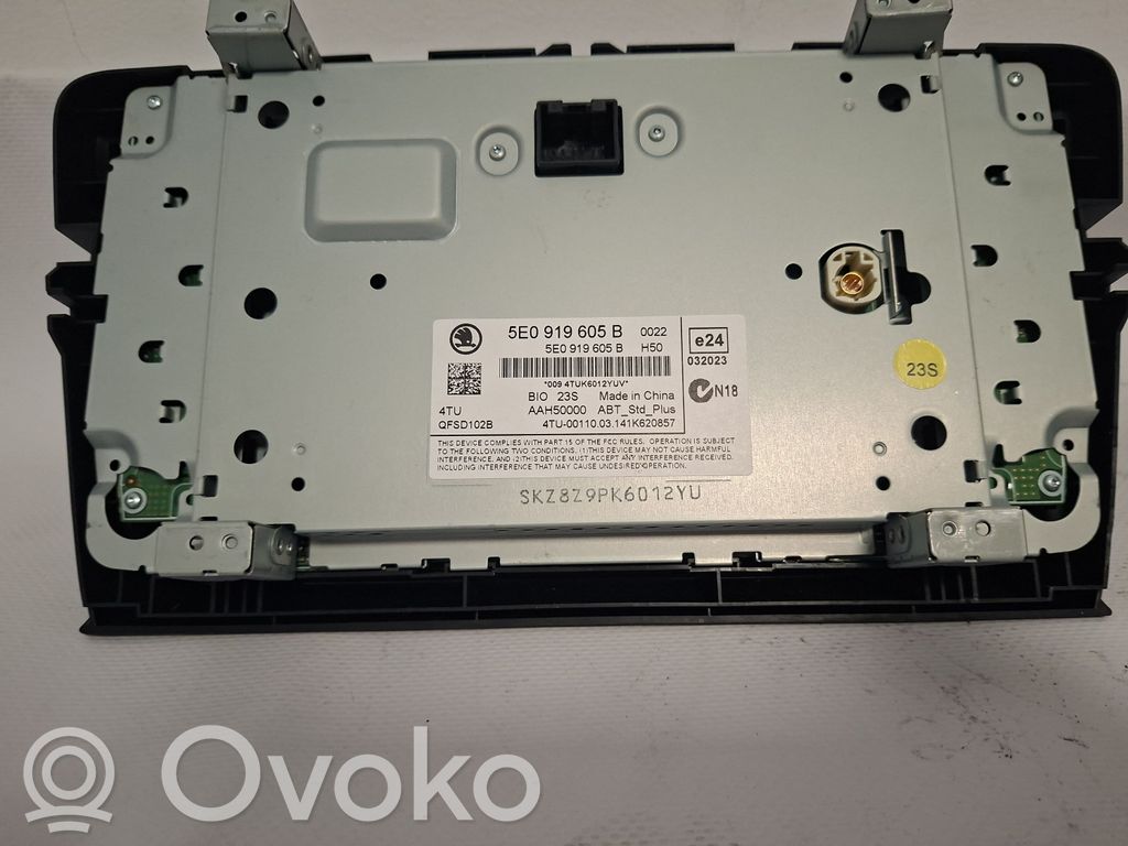 Skoda Octavia Mk3 (5E) Panel / Radioodtwarzacz CD/DVD/GPS 