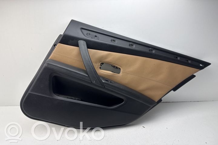 BMW 5 E60 E61 Boczki / Poszycie drzwi tylnych 