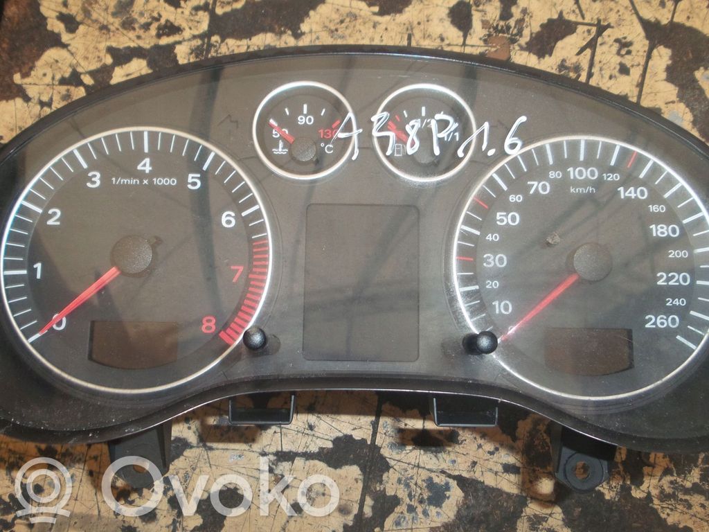 Audi A3 S3 8P Contagiri 