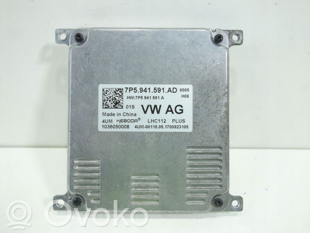 Audi A3 S3 8P Modulo di controllo ballast LED 