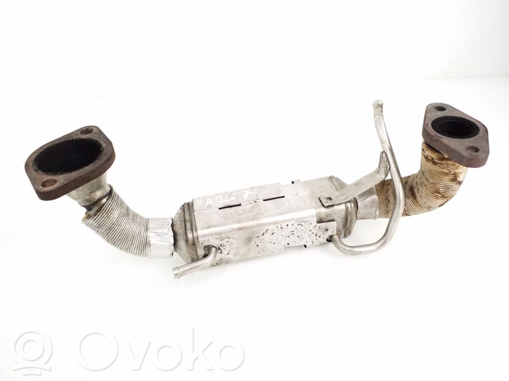 EGR valve cooler
