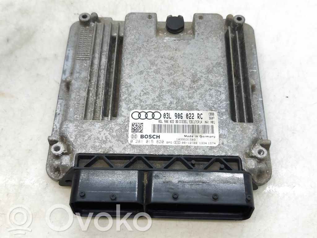 Audi TT TTS Mk2 Engine control unit/module 