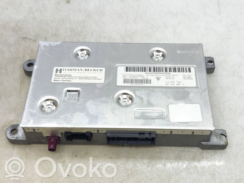 Porsche Cayenne (9PA) Phone control unit/module 